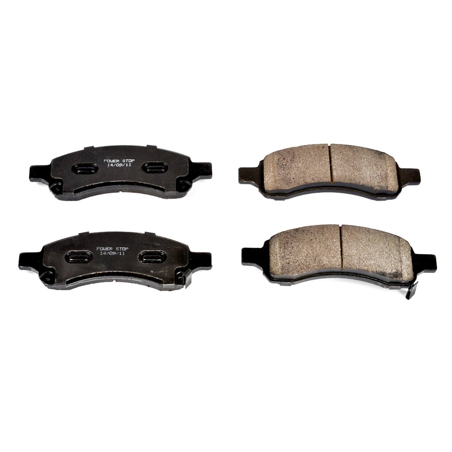 Power Stop 16-1169A Z16 Evolution Ceramic Clean Ride Scorched Brake Pads (Front) for 2008-2011 Buick Enclave CX, Cxl product image