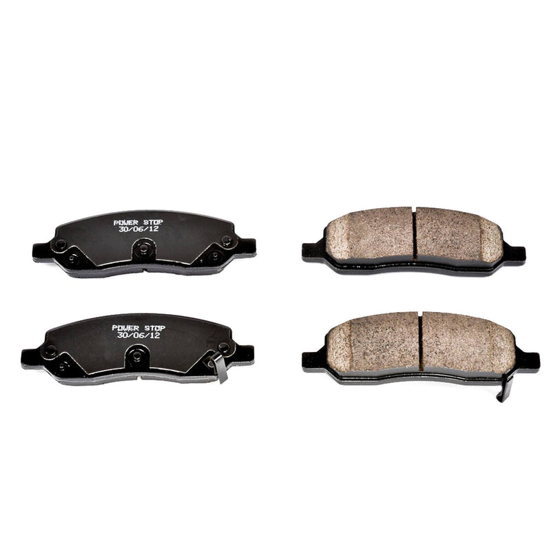 Power Stop 16-1172 Z16 Evolution Ceramic Clean Ride Scorched Brake Pads (Rear) for 2006-2007 Buick Lucerne CX, Cxl, Cxs product image