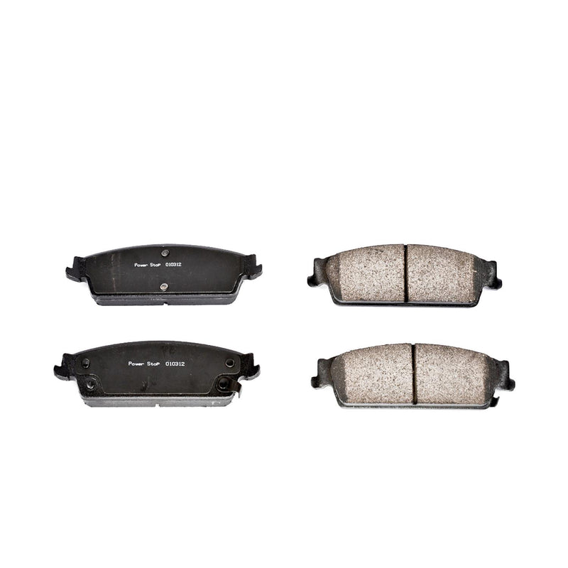 Power Stop 16-1194 Z16 Evolution Ceramic Clean Ride Scorched Brake Pads (Rear) for 2007 Cadillac Escalade Base product image