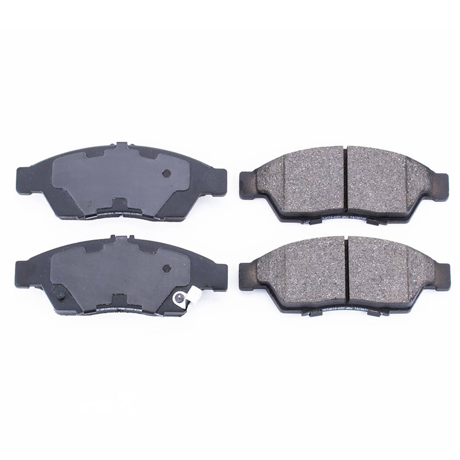 Power Stop 16-1195 Z16 Evolution Ceramic Clean Ride Scorched Brake Pads (Front) for 2006 Suzuki Aerio Base, Premium, Sx, Sx Premium product image