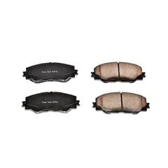 Power Stop 16-1210 Z16 Evolution Ceramic Clean Ride Scorched Brake Pads (Front) for 2010-2012 Lexus HS250H Base, Premium product image