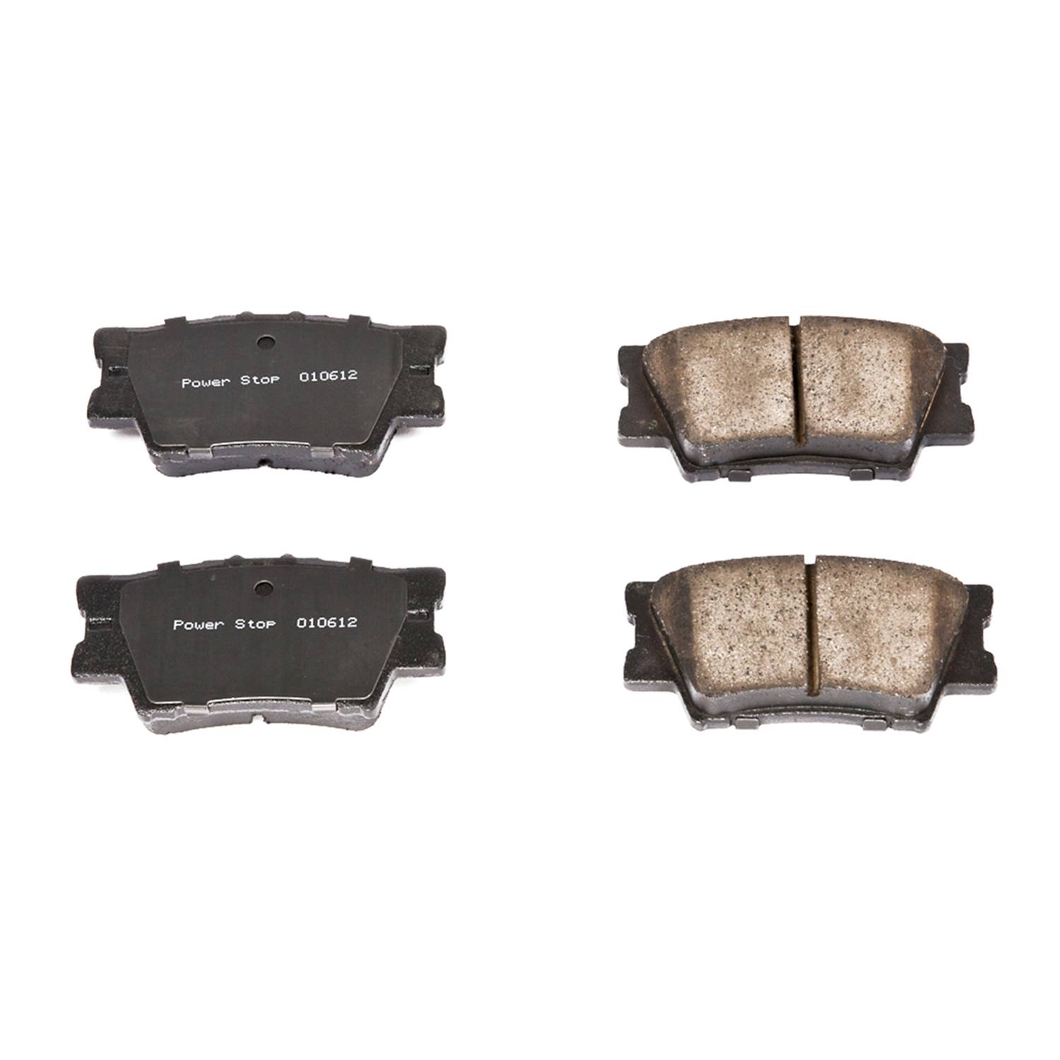 Power Stop 16-1212 Z16 Evolution Ceramic Clean Ride Scorched Brake Pads (Rear) for 2013-2018 Lexus ES300H Base product image