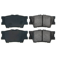 Power Stop 16-1212N Z16 Evolution Clean Ride Premium Ceramic Rear Brake Pads for 2021 Toyota Camry Hybrid LE, Hybrid SE, Hybrid XLE, Hybrid Xse, LE, SE, SE Nightshade, TRD, XLE, Xse product image
