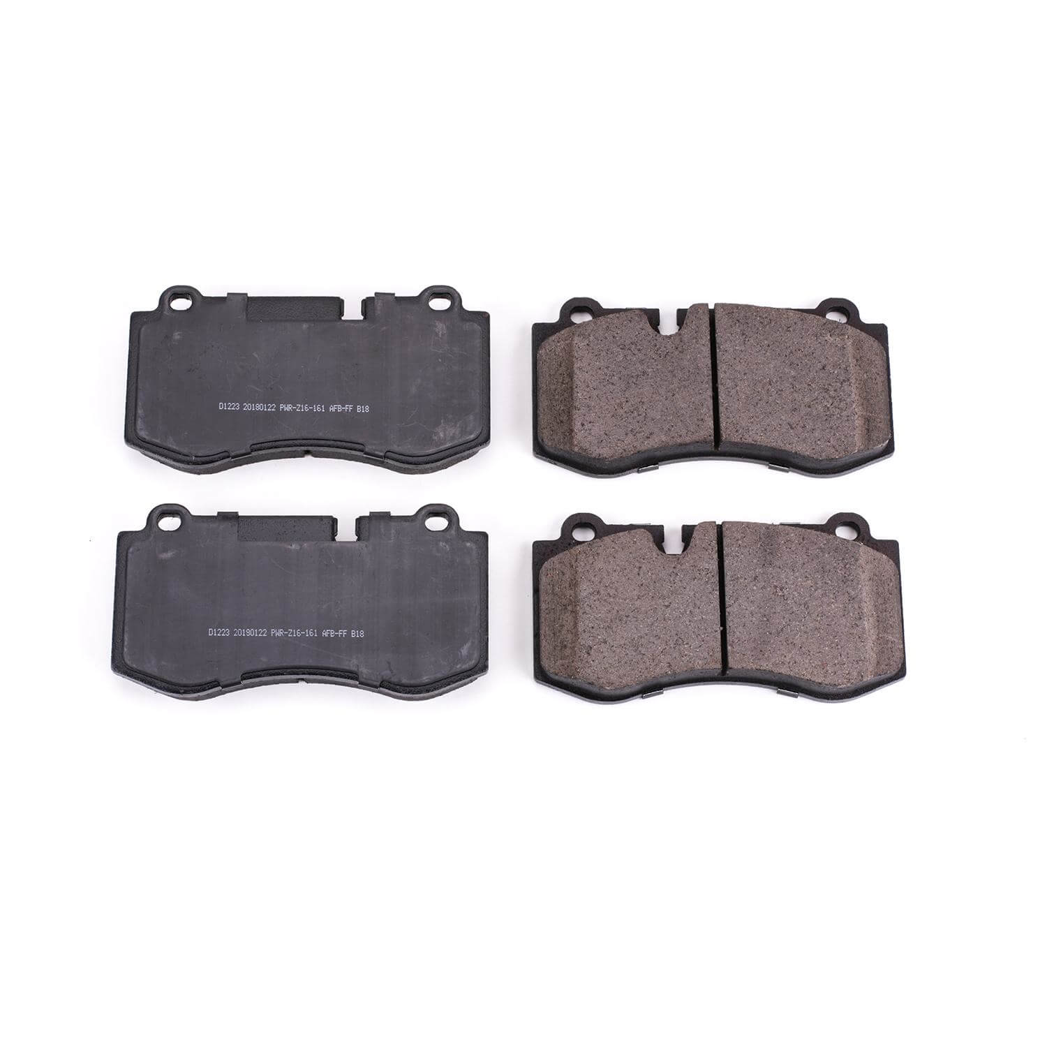 Power Stop 16-1223 Z16 Evolution Ceramic Clean Ride Scorched Brake Pads (Front) for 2007-2008 Mercedes-Benz CL550 Base product image