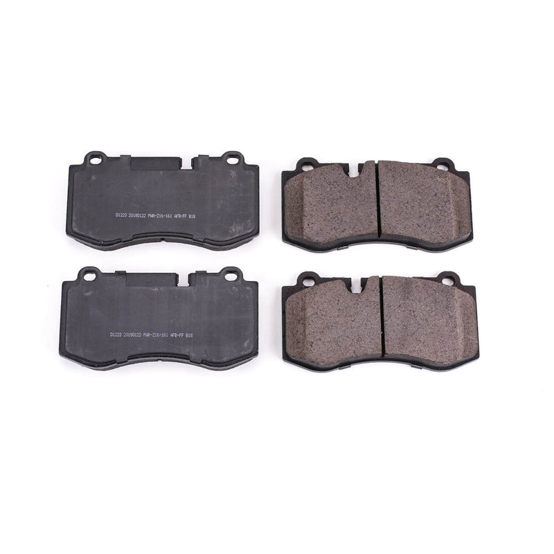 Power Stop 16-1223 Z16 Evolution Ceramic Clean Ride Scorched Brake Pads (Front) for 2007-2008 Mercedes-Benz CL550 Base product image
