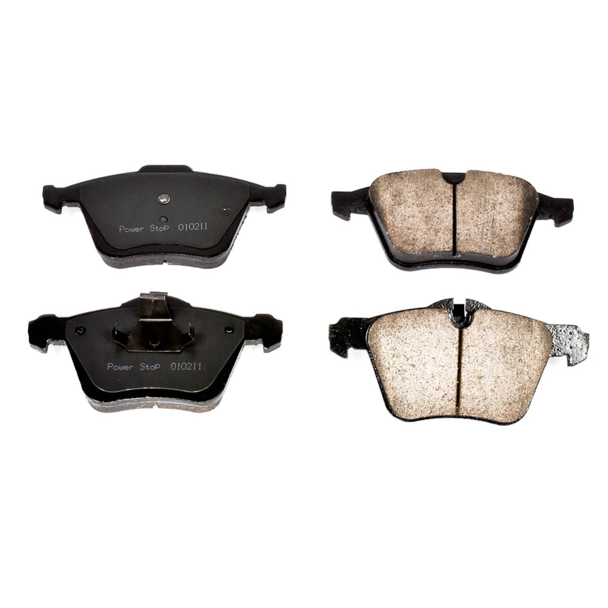 Power Stop 16-1240 Z16 Evolution Ceramic Clean Ride Scorched Brake Pads (Front) for 2006-2008 Jaguar S-Type R product image