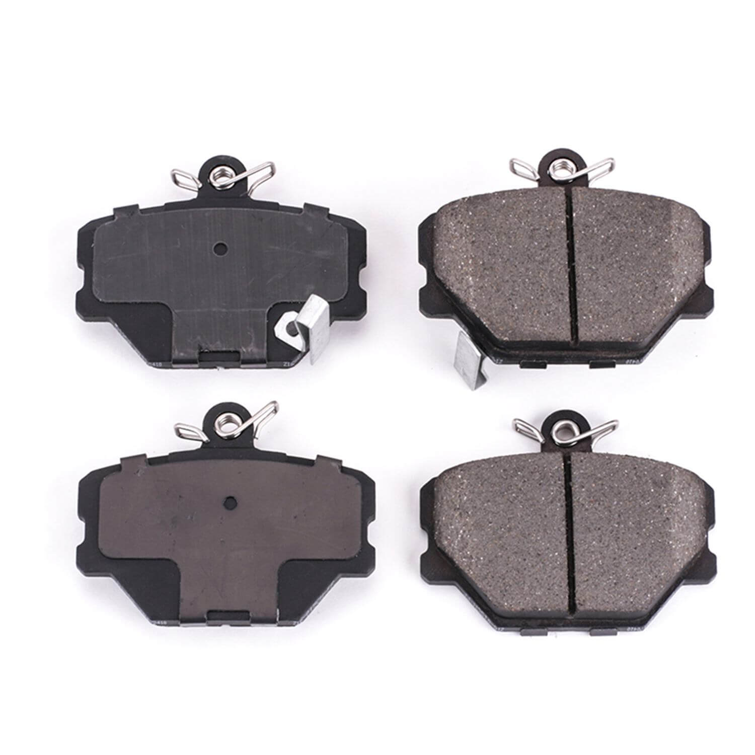 Power Stop 16-1252 Z16 Evolution Ceramic Clean Ride Scorched Brake Pads (Front) for 2008 Smart Fortwo Passion, Passion Cabrio, Pure product image