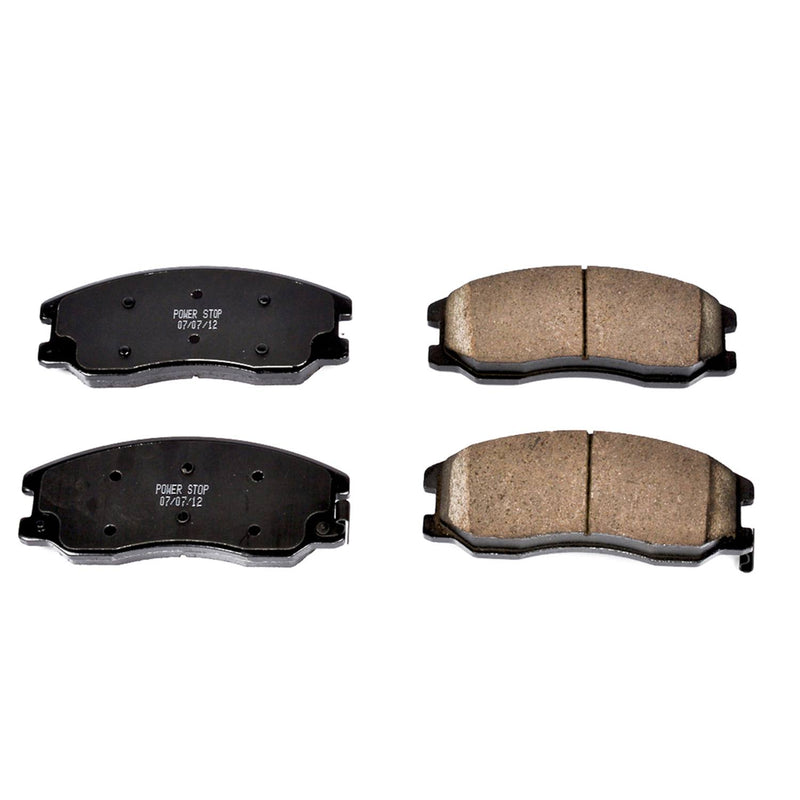 Power Stop 16-1264 Z16 Evolution Ceramic Clean Ride Scorched Brake Pads (Front) for 2012-2015 Chevrolet Captiva Sport LS, LT, Ltz product image