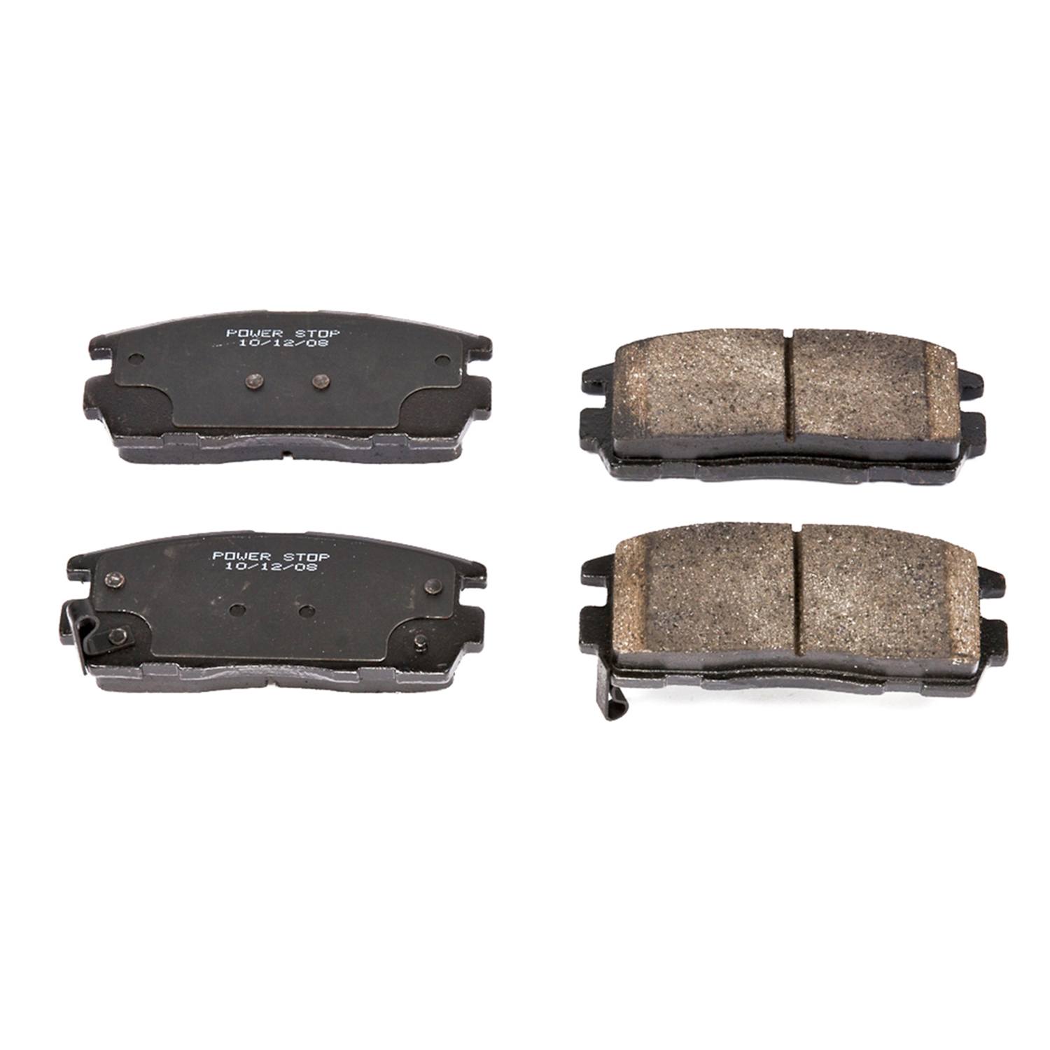 Power Stop 16-1275 Z16 Evolution Ceramic Clean Ride Scorched Brake Pads (Rear) for 2012-2015 Chevrolet Captiva Sport LS, LT, Ltz product image