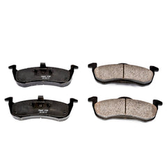 Power Stop 16-1279 Z16 Evolution Ceramic Clean Ride Scorched Brake Pads (Rear) for 2007 Ford Expedition Eddie Bauer, El Eddie Bauer, El Limited, El XLT, Limited, XLT product image