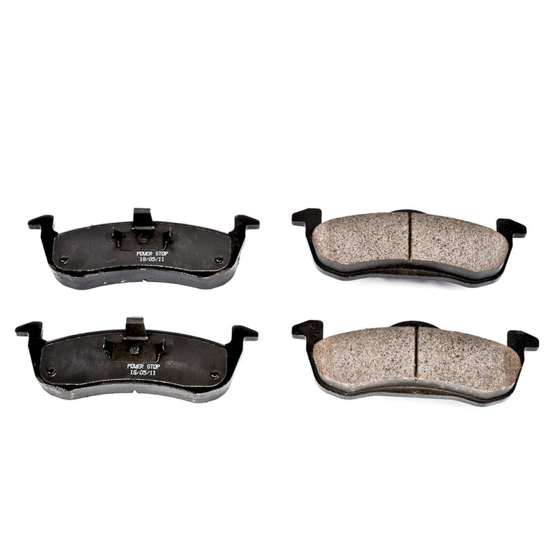 Power Stop 16-1279 Z16 Evolution Ceramic Clean Ride Scorched Brake Pads (Rear) for 2007 Ford Expedition Eddie Bauer, El Eddie Bauer, El Limited, El XLT, Limited, XLT product image