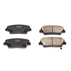 Power Stop 16-1284 Z16 Evolution Ceramic Clean Ride Scorched Brake Pads (Rear) for 2019 Genesis G70 Advanced, Dynamic, Elite, Prestige product image