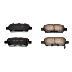 Power Stop 16-1288 Z16 Evolution Ceramic Clean Ride Scorched Brake Pads (Rear) for 2008-2009 Infiniti EX35 Base, Journey product image