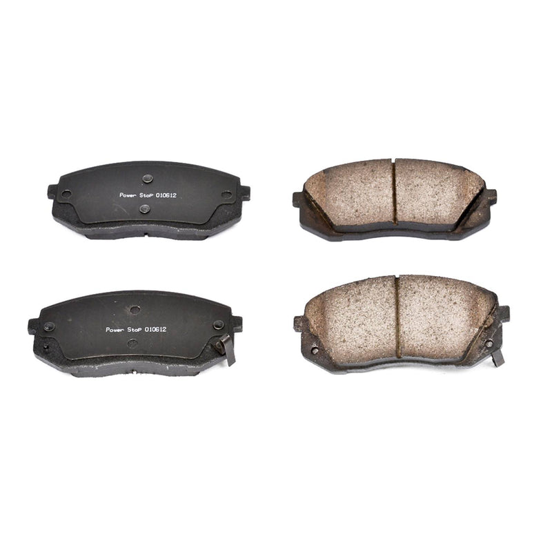 Power Stop 16-1295 Z16 Evolution Ceramic Clean Ride Scorched Brake Pads (Front) for 2015 Hyundai Sonata Eco, Limited, Limited 2.0T, SE, Sport, Sport 2.0T product image