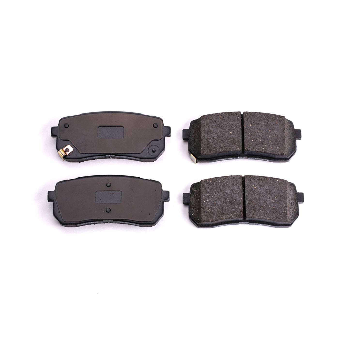 Power Stop 16-1302 Z16 Evolution Ceramic Clean Ride Scorched Brake Pads (Rear) for 2007-2008 Hyundai Veracruz GLS, Limited, SE product image