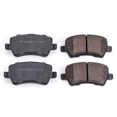Power Stop 16-1307 Z16 Evolution Ceramic Clean Ride Scorched Brake Pads (Rear) for 2013-2015 Land Rover LR2 Base, Hse, Hse Lux product image