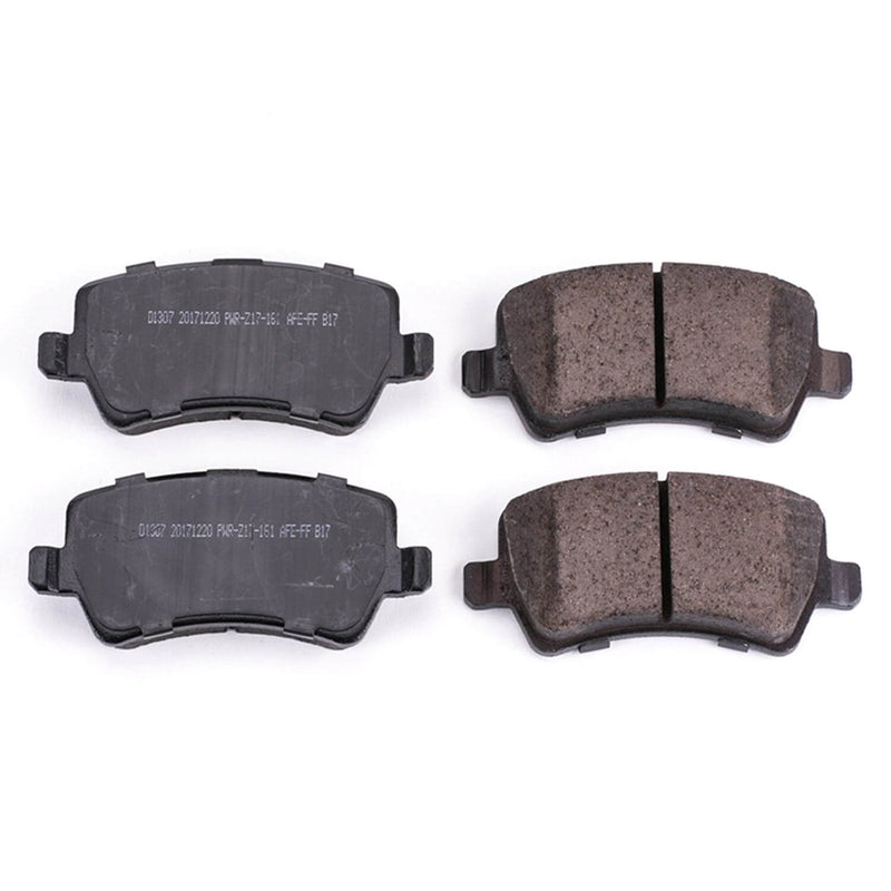 Power Stop 16-1307 Z16 Evolution Ceramic Clean Ride Scorched Brake Pads (Rear) for 2013-2015 Land Rover LR2 Base, Hse, Hse Lux product image