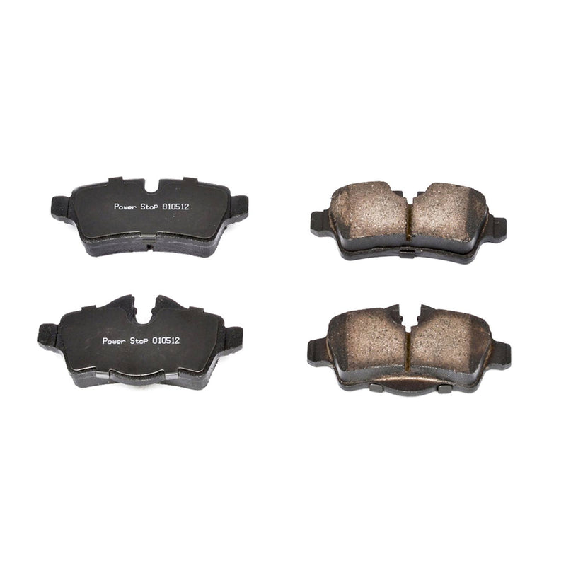Power Stop 16-1309 Z16 Evolution Ceramic Clean Ride Scorched Brake Pads (Rear) for 2007 MINI Cooper Base, S Hatchback product image