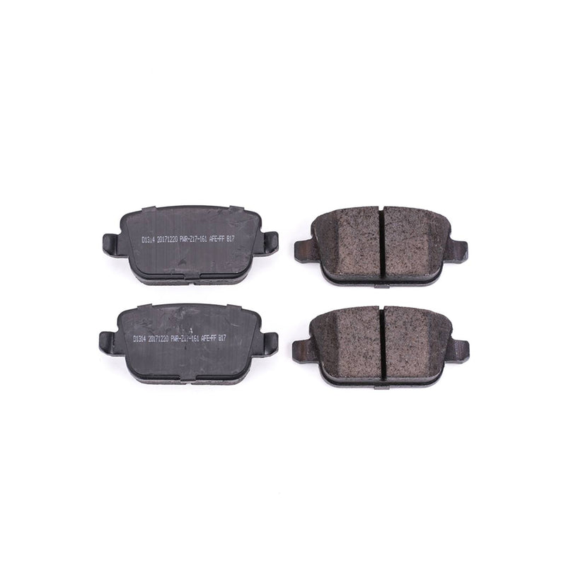 Power Stop 16-1314 Z16 Evolution Ceramic Clean Ride Scorched Brake Pads (Rear) for 2008 Land Rover LR2 Hse, SE product image