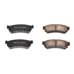 Power Stop 16-1315 Z16 Evolution Ceramic Clean Ride Scorched Brake Pads (Rear) for 2007-2008 Suzuki Forenza Base product image