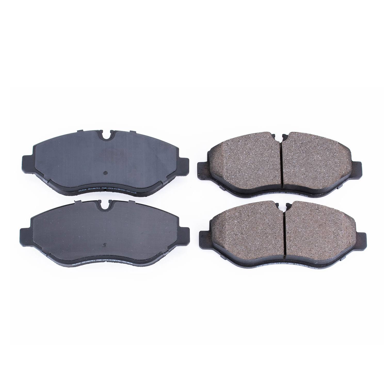 Power Stop 16-1316 Z16 Evolution Ceramic Clean Ride Scorched Brake Pads (Front) for 2007-2009 Dodge Sprinter 2500 Base product image