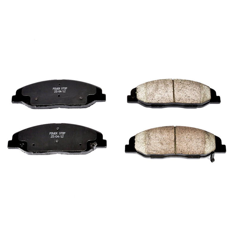Power Stop 16-1332 Z16 Evolution Ceramic Clean Ride Scorched Brake Pads (Front) for 2008 Cadillac Cts Base product image