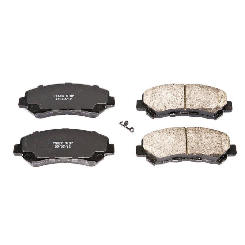 Power Stop 16-1338 Z16 Evolution Ceramic Clean Ride Scorched Brake Pads (Front) for 2008-2009 Nissan Rogue S, SL product image