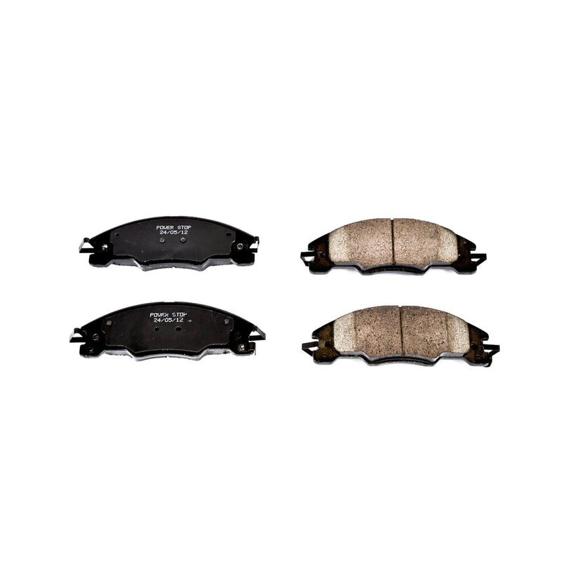 Power Stop 16-1339 Z16 Evolution Ceramic Clean Ride Scorched Brake Pads (Front) for 2008 Ford Focus S, SE, Ses product image
