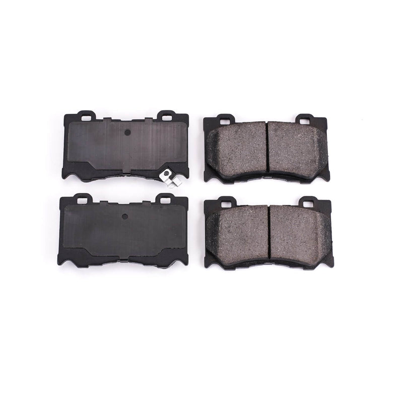 Power Stop 16-1346 Z16 Evolution Ceramic Clean Ride Scorched Brake Pads (Front) for 2009-2013 Infiniti FX50 Base product image