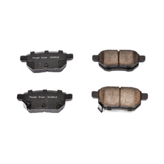Power Stop 16-1354 Z16 Evolution Ceramic Clean Ride Scorched Brake Pads (Rear) for 2009-2010 Pontiac Vibe Base product image