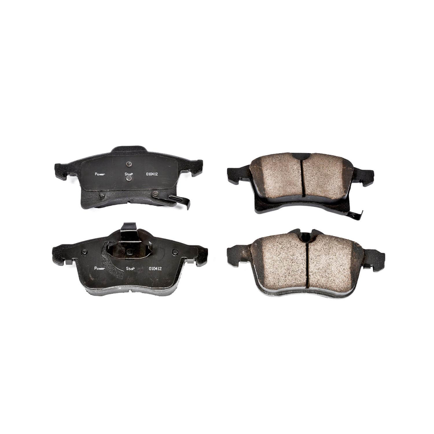 Power Stop 16-1361 Z16 Evolution Ceramic Clean Ride Scorched Brake Pads (Front) for 2008 Saturn Astra Xe, Xr product image