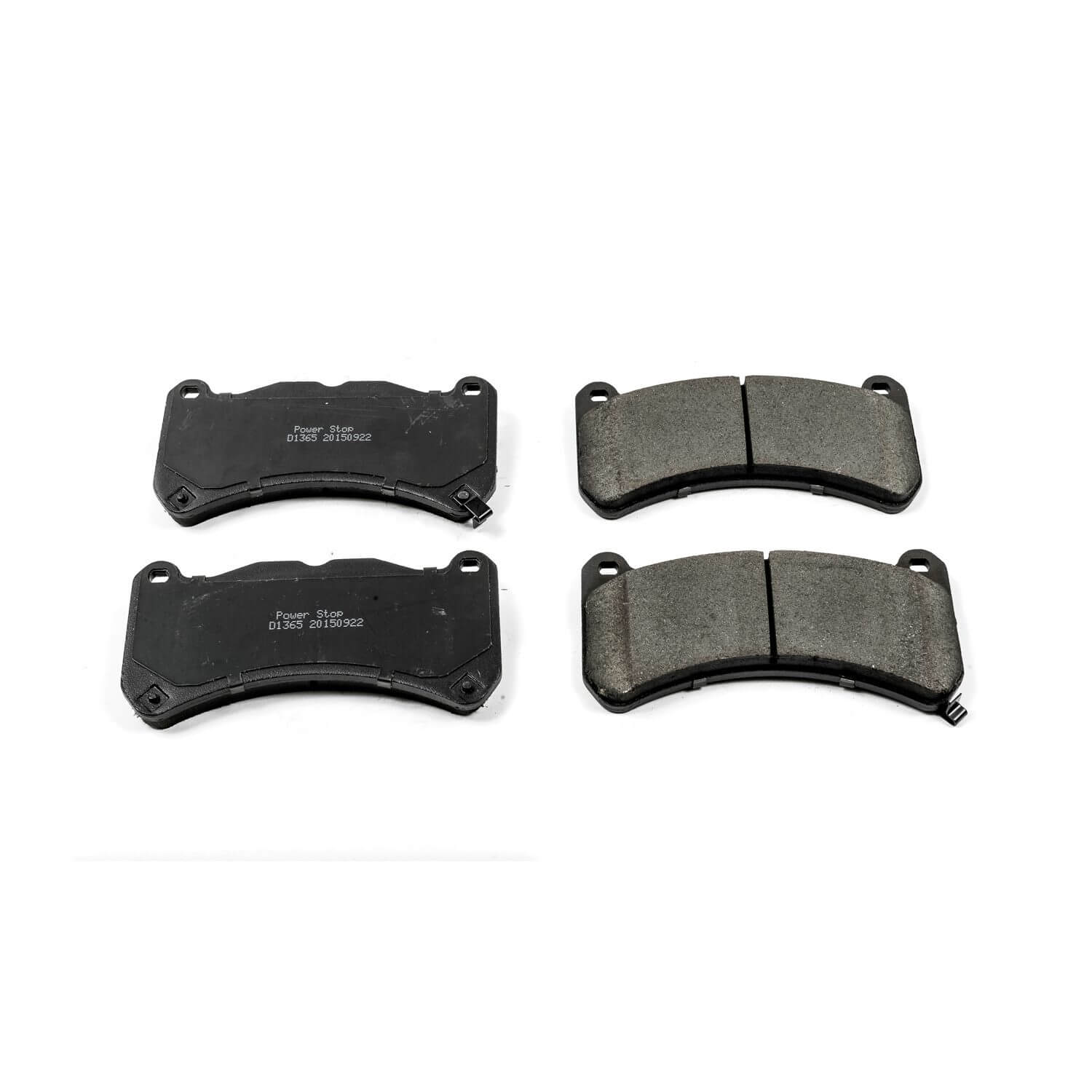 Power Stop 16-1365 Z16 Evolution Ceramic Clean Ride Scorched Brake Pads (Front) for 2013-2014 Ford Mustang Shelby GT500 product image