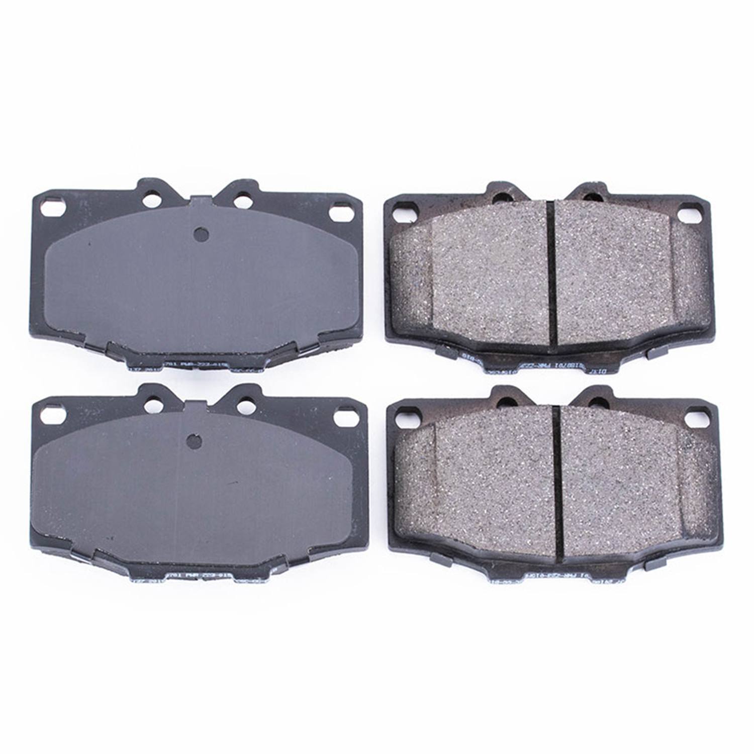Power Stop 16-137 Z16 Evolution Ceramic Clean Ride Scorched Brake Pads (Front) for 1986-1988 Toyota 4Runner Dlx, SR5 product image