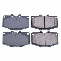 Power Stop 16-137 Z16 Evolution Ceramic Clean Ride Scorched Brake Pads (Front) for 1986-1988 Toyota 4Runner Dlx, SR5 product image