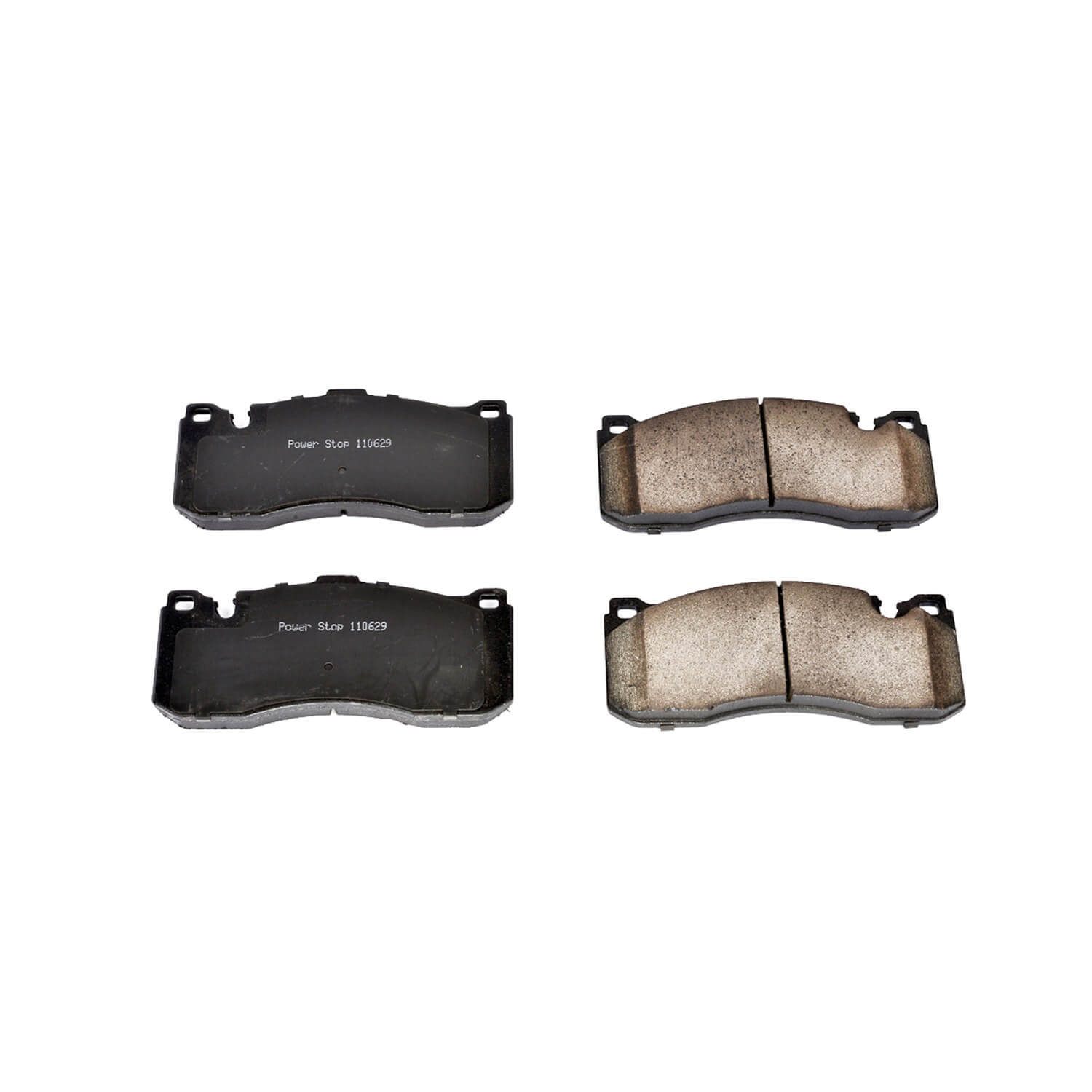 Power Stop 16-1371 Z16 Evolution Ceramic Clean Ride Scorched Brake Pads (Front) for 2008-2013 BMW 135I Base product image