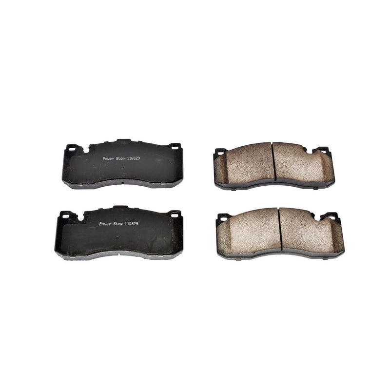 Power Stop 16-1371 Z16 Evolution Ceramic Clean Ride Scorched Brake Pads (Front) for 2008-2013 BMW 135I Base product image
