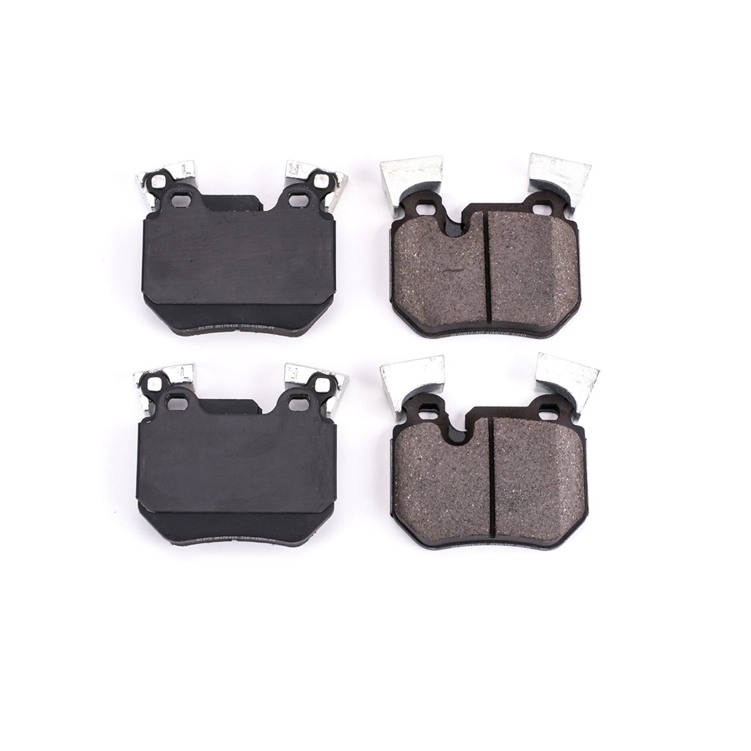 Power Stop 16-1372 Z16 Evolution Ceramic Clean Ride Scorched Brake Pads (Rear) for 2008-2013 BMW 135I Base product image