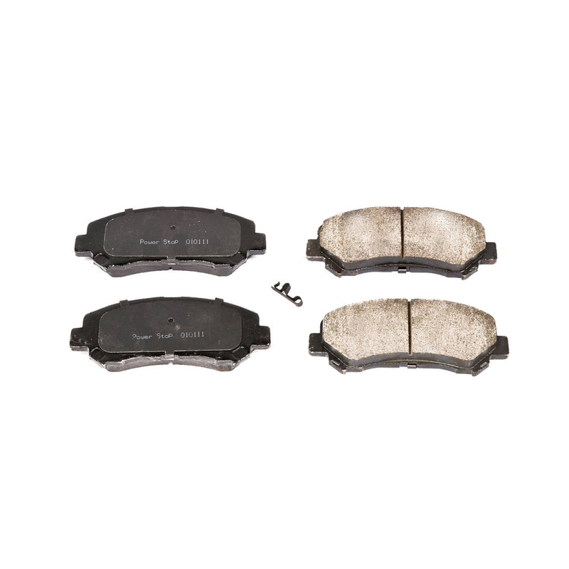 Power Stop 16-1374 Z16 Evolution Ceramic Clean Ride Scorched Brake Pads (Front) for 2014-2017 Nissan Juke Nismo RS product image