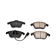 Power Stop 16-1375 Z16 Evolution Ceramic Clean Ride Scorched Brake Pads (Front) for 2015-2016 Audi Q3 Premium Plus, Prestige product image