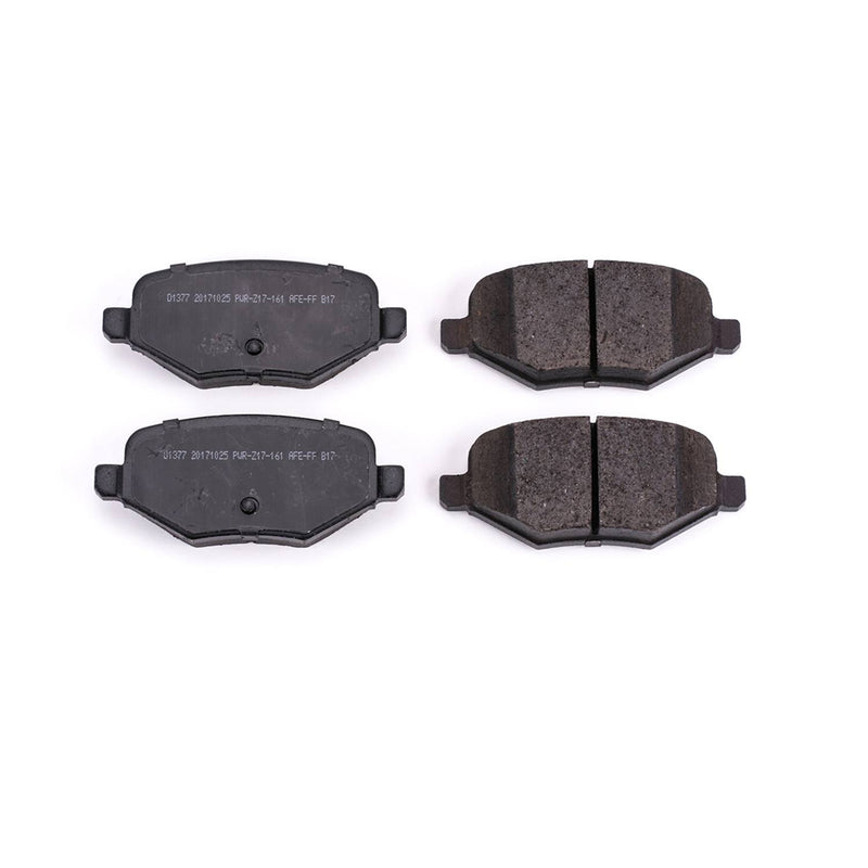 Power Stop 16-1377 Z16 Evolution Ceramic Clean Ride Scorched Brake Pads (Rear) for 2011-2012 Ford Explorer Base, Limited, XLT product image