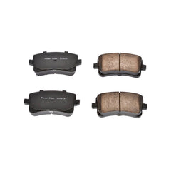 Power Stop 16-1386 Z16 Evolution Ceramic Clean Ride Scorched Brake Pads (Rear) for 2010-2014 Audi A4 Base product image