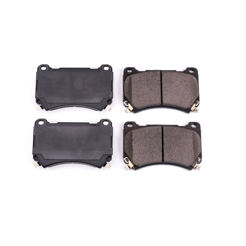 Power Stop 16-1396 Z16 Evolution Ceramic Clean Ride Scorched Brake Pads (Front) for 2011 Hyundai Equus Signature, Ultimate product image