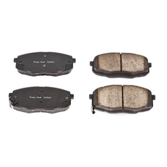 Power Stop 16-1397 Z16 Evolution Ceramic Clean Ride Scorched Brake Pads (Front) for 2009 Hyundai Elantra Touring product image