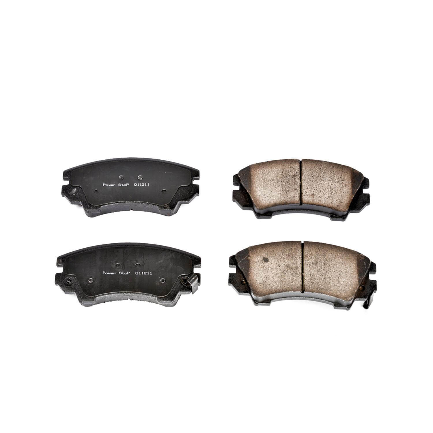 Power Stop 16-1404 Z16 Evolution Ceramic Clean Ride Scorched Brake Pads (Front) for 2010-2012 Chevrolet Camaro LS, LT product image