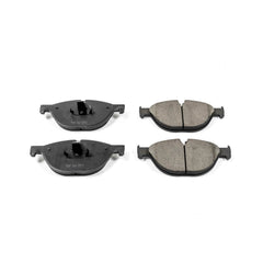 Power Stop 16-1409 Z16 Evolution Ceramic Clean Ride Scorched Brake Pads - Requires Wear Sensor Wire (Front) for 2013 BMW 528I Base product image