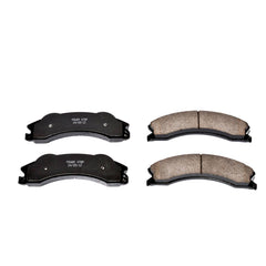 Power Stop 16-1411 Z16 Evolution Ceramic Clean Ride Scorched Brake Pads (Front) for 2009-2020 Chevrolet Express 3500 Base, LS, LT product image