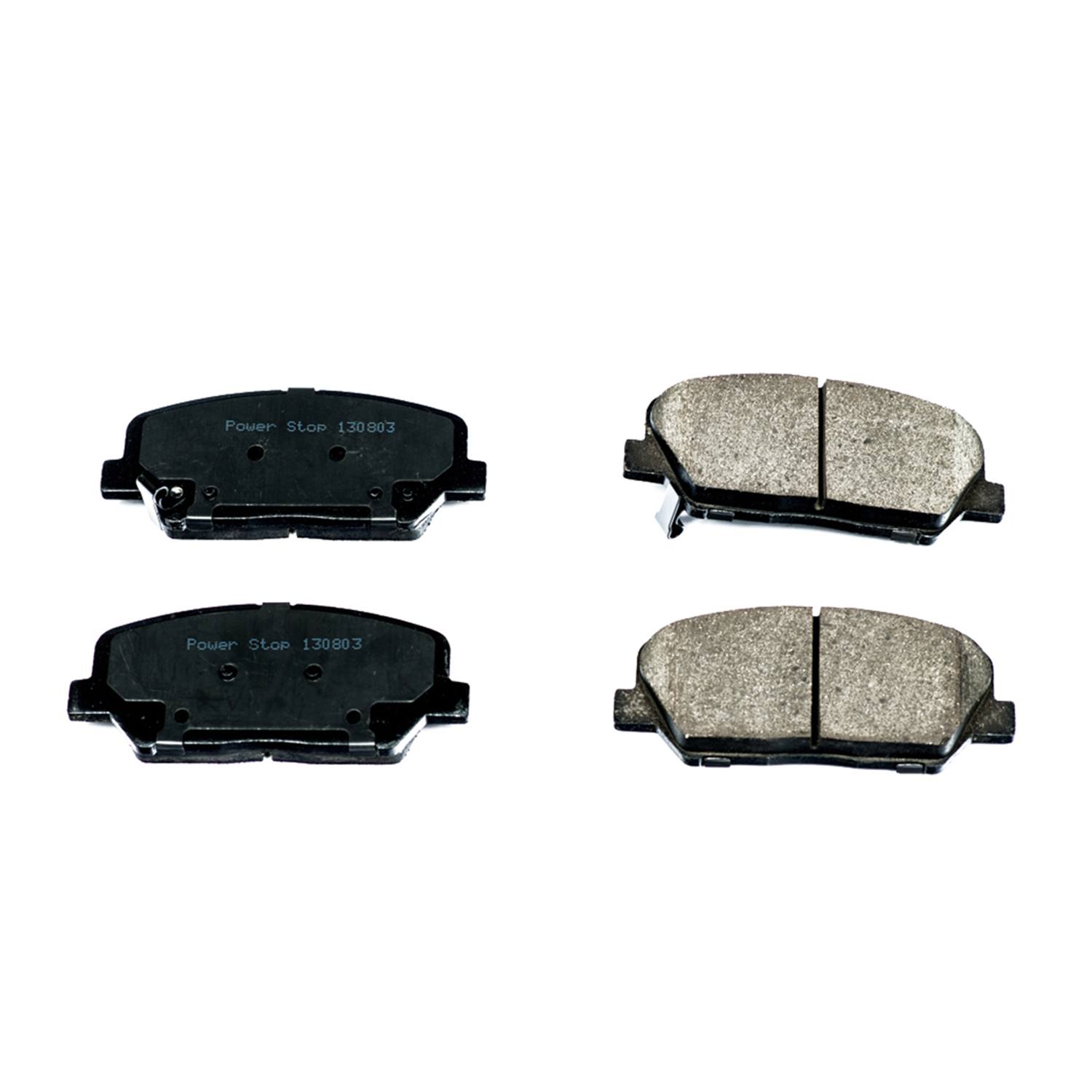 Power Stop 16-1413 Z16 Evolution Ceramic Clean Ride Scorched Brake Pads (Front) for 2010 Hyundai Genesis Coupe 2.0T, 2.0T Premium, 2.0T R-Spec, 2.0T Track, 3.8, 3.8 Grand Touring, 3.8 Track product image