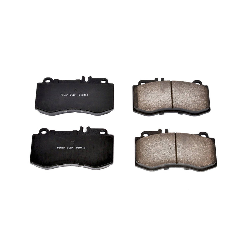 Power Stop 16-1420 Z16 Evolution Ceramic Clean Ride Scorched Brake Pads (Front) for 2010-2011 Mercedes-Benz E550 4Matic, Base Sedan (4 Door) product image