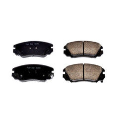 Power Stop 16-1421 Z16 Evolution Ceramic Clean Ride Scorched Brake Pads (Front) for 2016 Buick Cascada Base, Premium product image