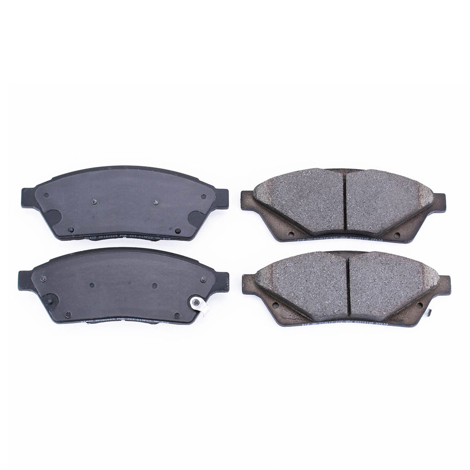 Power Stop 16-1422 Z16 Evolution Ceramic Clean Ride Scorched Brake Pads (Front) for 2010-2016 Cadillac Srx Base, Luxury, Performance, Premium product image